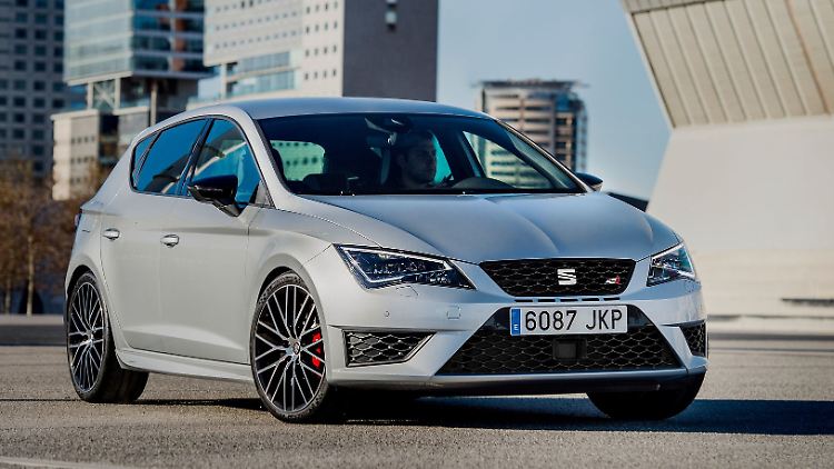 Ein Seat Leon Cupra von 2016: Die Sportversionen des kompakten Spaniers kommen auf über 300 PS.