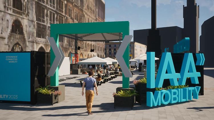 Die IAA findet in der Münchner Innenstadt statt.