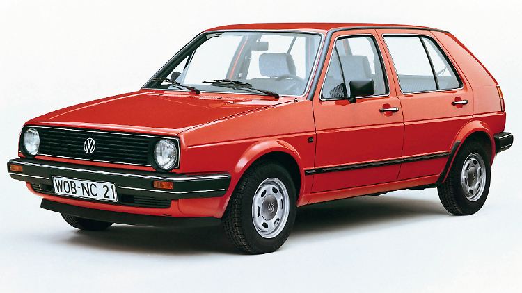 Nach 6,99 Millionen Golf I debütierte im August 1983 der Golf II.