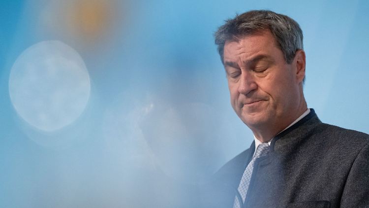 Der bayerische Regierungschef Markus Söder gibt nach dem Sonder-Koalitionsausschuss ein Statement zum Fall des stellvertretenden Ministerpräsidenten Aiwanger ab.