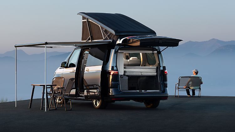 Die Studie California Concept von VW ist schon sehr nah an der Serie.