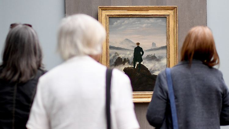 "Der Wanderer über dem Nebelmeer" gehört zu den bekanntesten Gemälden von Caspar David Friedrich.