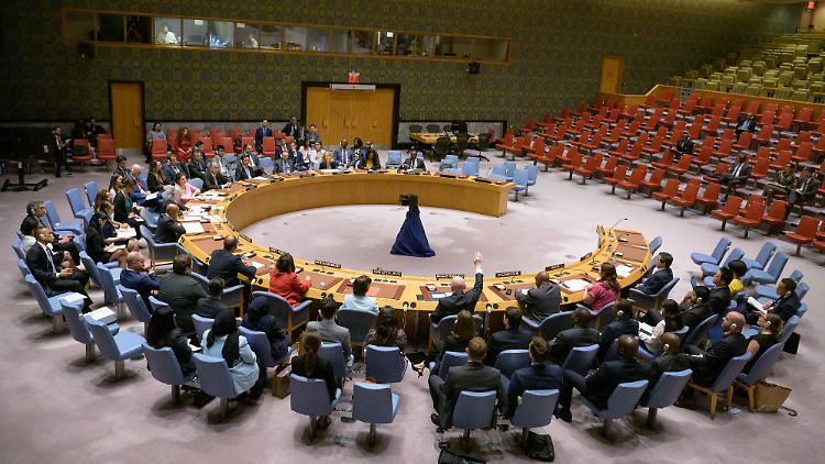 Russland votierte als einziges Sicherheitsrat-Mitglied gegen die Verlängerung der Sanktionen.