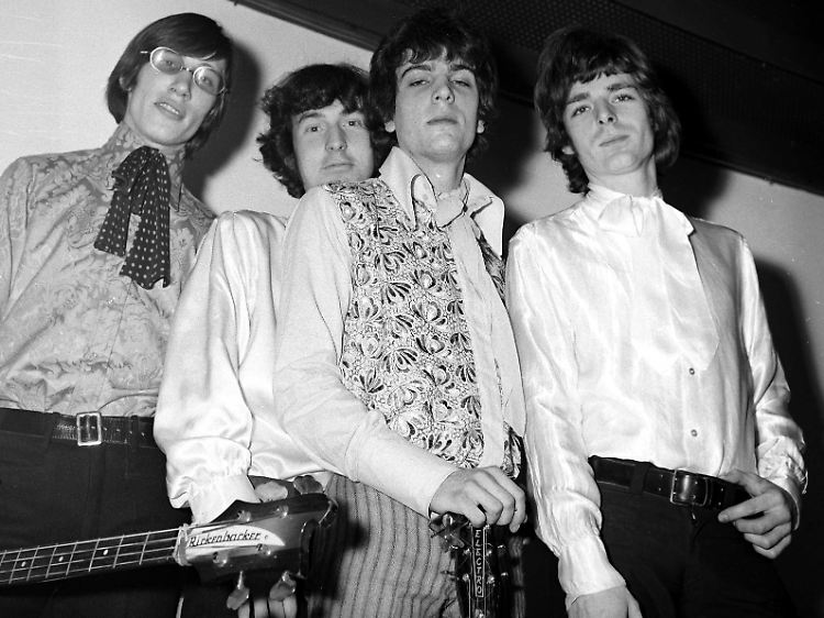 Pink Floyd 1967: Roger Waters, Nick Mason, Syd Barrett und Rick Wright (v.l.).