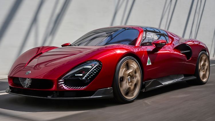 Reinkarnation: Der Alfa Romeo 33 Stradale zitiert das Design seines Vorgängers von 1967.