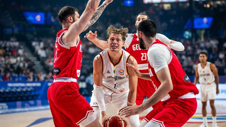 Moritz Wagner hielt Deutschland in der ersten Hälfte im Spiel.