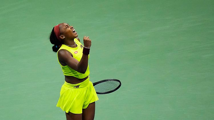 Coco Gauff steht im Achtelfinale.