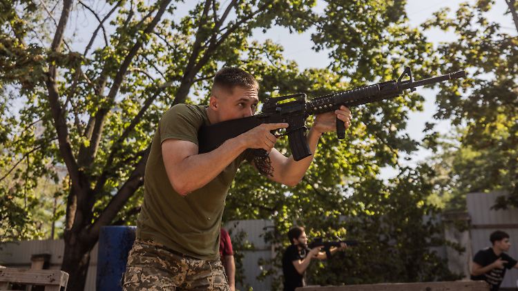 Ukrainische Soldaten wollen sich unter anderem die Krim bei der Gegenoffensive zurückholen.