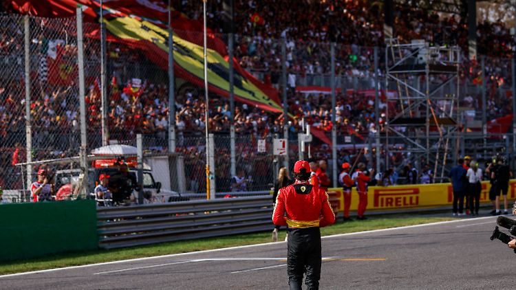 Carlos Sainz beschert den Tifosi einen großartigen Nachmittag.