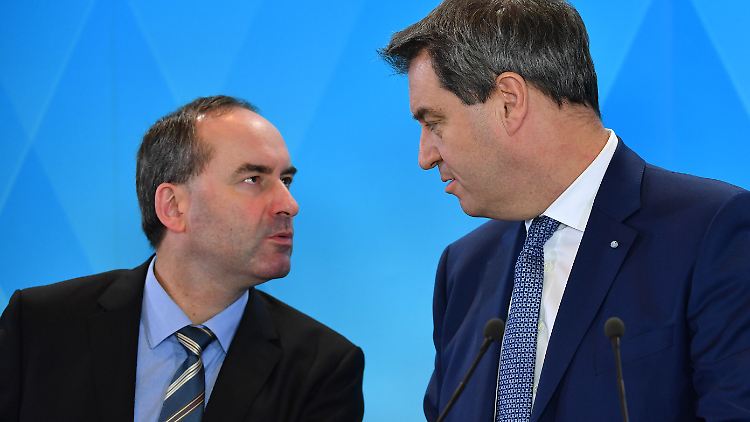 Aiwanger und Söder, vor der Flugblatt-Affäre war das auch die gewünschte Nachwahl-Konstellation.