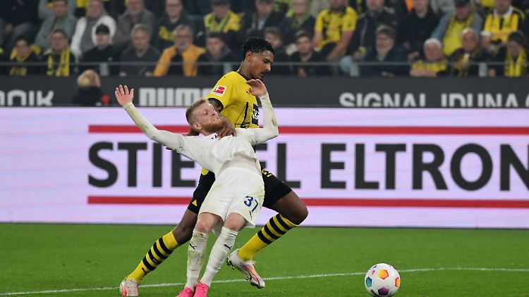 Sah für diese Aktion Gelb: Sébastien Haller.