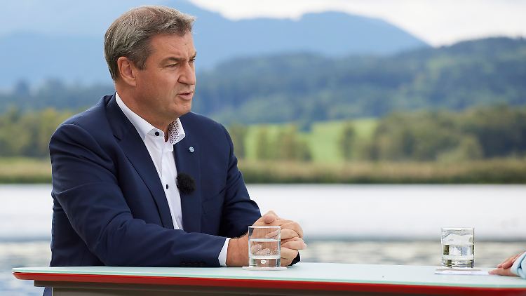 Söder wies zurück, dass er Angst vor einem Martyrereffekt in der Aiwanger-Affäre gehabt haben könnte. 