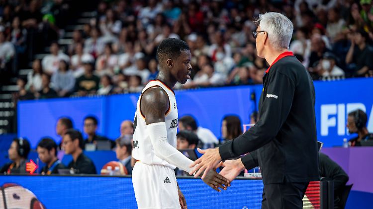 Dennis Schröder und Gordon Herbert waren heftig aneinandergeraten.