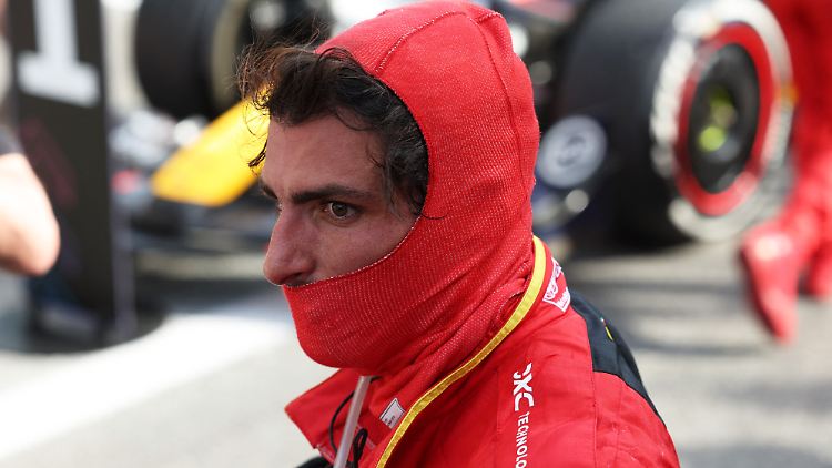 Sainz vor dem Rennen in Monza.