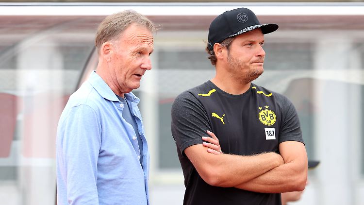 Gibt es einen ersten Riss zwischen Hans-Joachim Watzke und Edin Terzić?