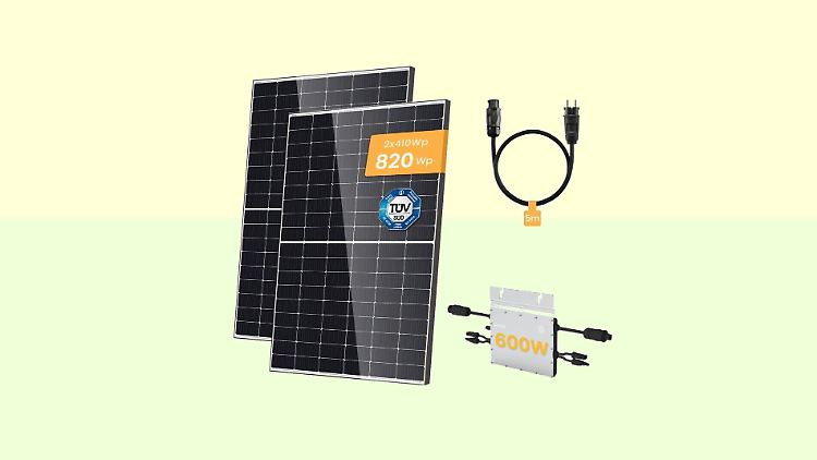 Solar-Schnapper: Dieses Balkonkraftwerk gibt es günstig bei eBay.