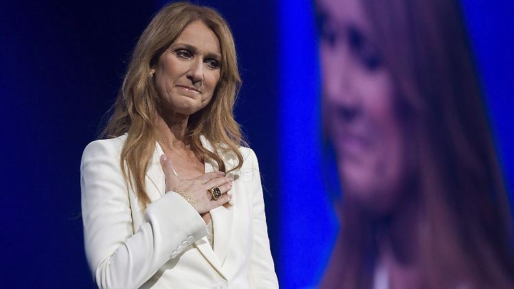 Gibt nicht auf: Céline Dion.