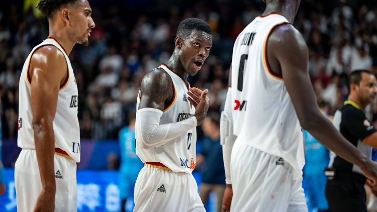Das DBB-Team wird von Dennis Schröder geführt und mitbestimmt.