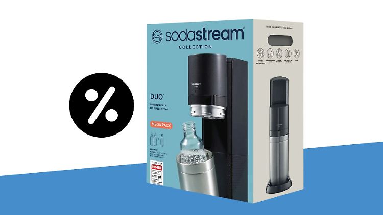 Discounter Lidl verkauft gerade ein Sodastream-Duo-Vorteilspack für unter 100 Euro.
