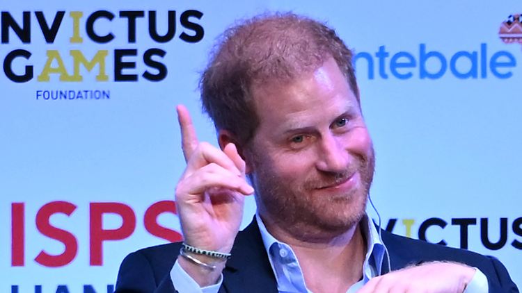 Seine fünfteilige Dokuserie kommt nicht an: Prinz Harry Anfang August in Japan.