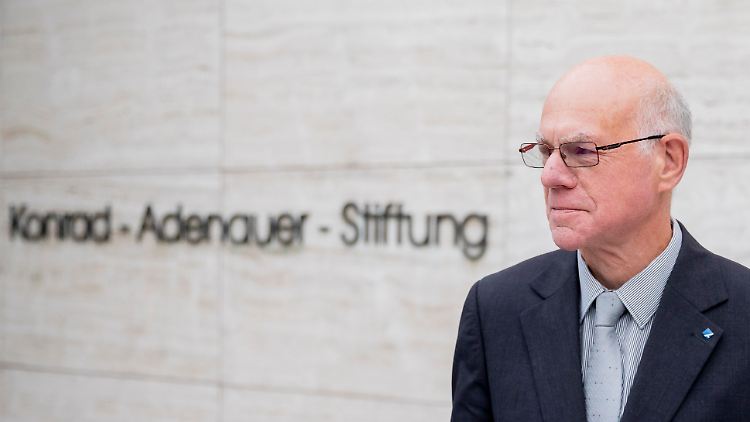 Norbert Lammert ist seit 2018 Vorsitzender der CDU-nahen Konrad-Adenauer-Stiftung. Von 2005 bis 2017 war er Präsident des Deutschen Bundestages.