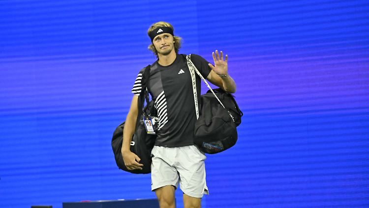 Mit einem kurzen Gastspiel gegen Alcaraz verabschiedete sich der Olympiassieger von den US Open. 
