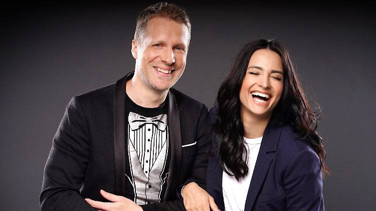 Zusammen lachen tun sie jetzt nur noch beruflich: Oliver und Amira Pocher.