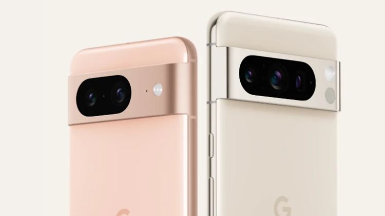Pixel 8 Pixel 8 Pro sehen ihren Vorgängern sehr ähnlich.