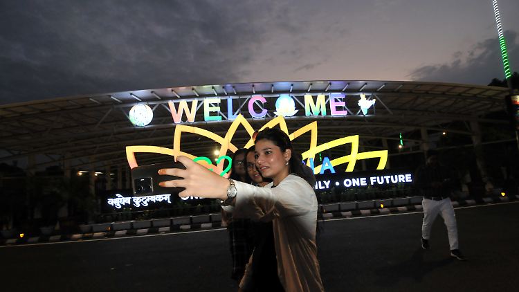 "One Earth, One Family, One Future" ist der Slogan des G20-Gipfels in Indien.