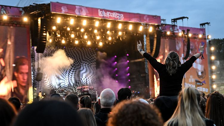 Das Lollapalooza lockt mit hochsommerlichen Temperaturen (Foto von 2022).