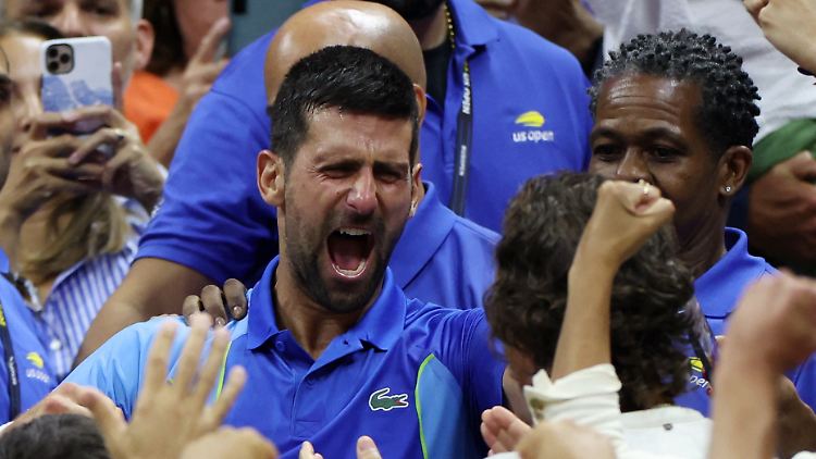 Ein Gigant: Novak Djokovic.