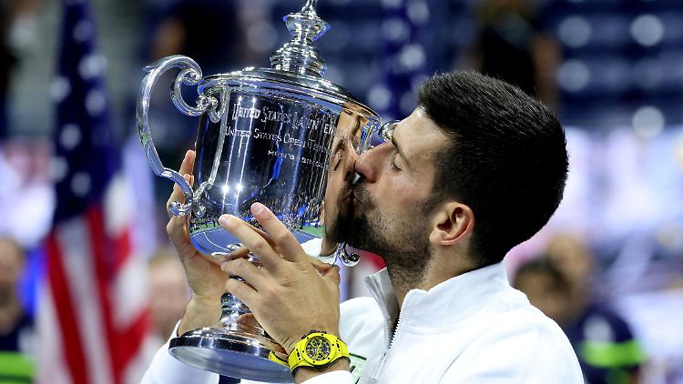 Rekord-Sammler: Novak Djokovic.
