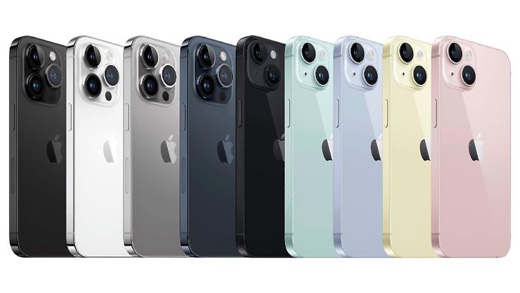 Laut @theapplehub sollen das alle Farben der iPhone-15-Serie sein.