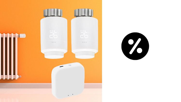 Smarte Thermostate für die Heizung sind gerade beim Discounter Aldi im Angebot.