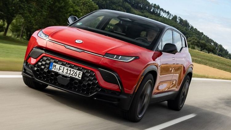 Sportliches SUV: Maximal 205 km/h schnell kann der Fisker Ocean werden.