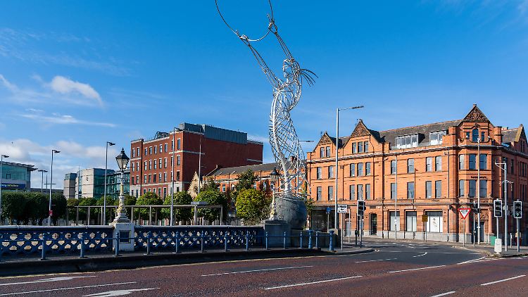 Die nordirische Hauptstadt Belfast profitiert offenbar von den Brexit-Sonderregeln.