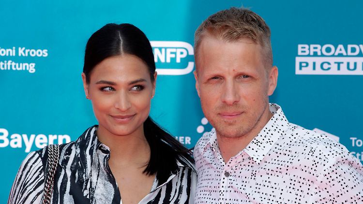 Im Leben getrennt, auf der Bühne vereint: Amira und Oliver Pocher.