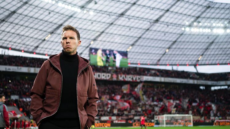 Julian Nagelsmann stand zuletzt im März 2022 beim 1:2 gegen Leverkusen als Bayern-Coach an der Seitenlinie.