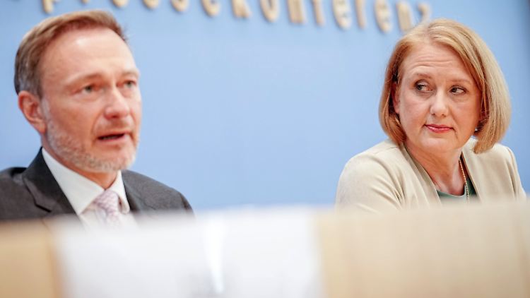 Stritten lange um die Kindergrundsicherung: Christian Lindner und Lisa Paus.
