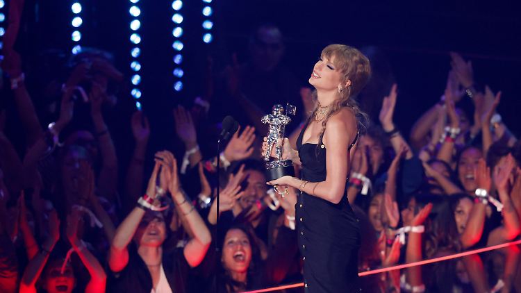 Gefeierter Star vei den VMAs: Taylor Swift.