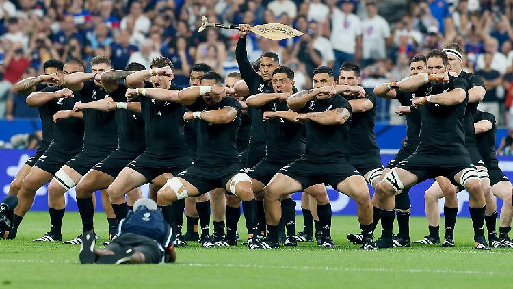Gegen Frankreich taugte der Haka, der traditionelle Kriegstanz, maximal als Touristenattraktion. 