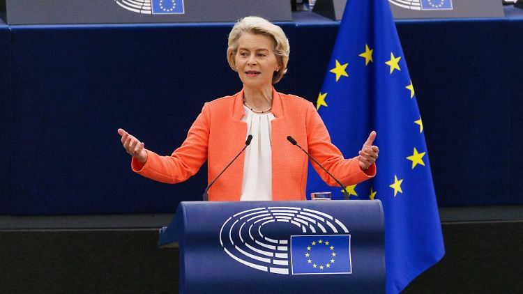 Von der Leyen will vor allem die junge Generation von dem "grünen, digitalen und geopolitischen Europa" überzeugen.