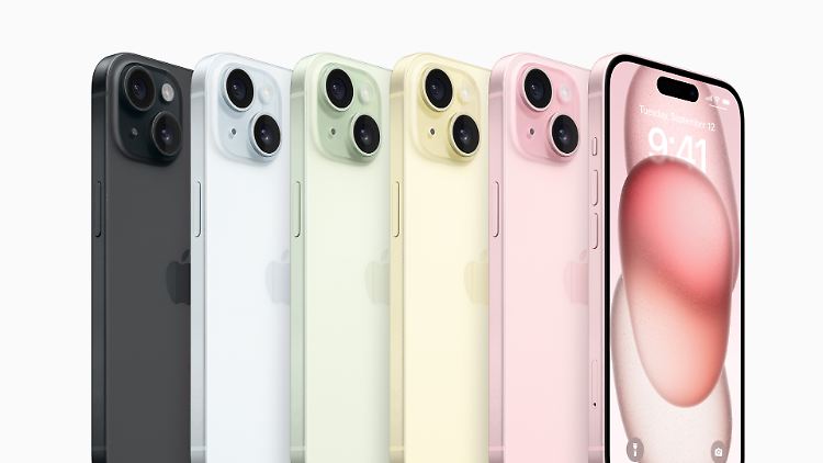 Die neuen Pastellfarben des iPhone 15 kommen überwiegend gut an.