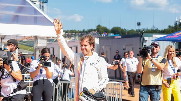 Sebastian Vettel sieht die Welt der Formel 1 sehr entspannt. 