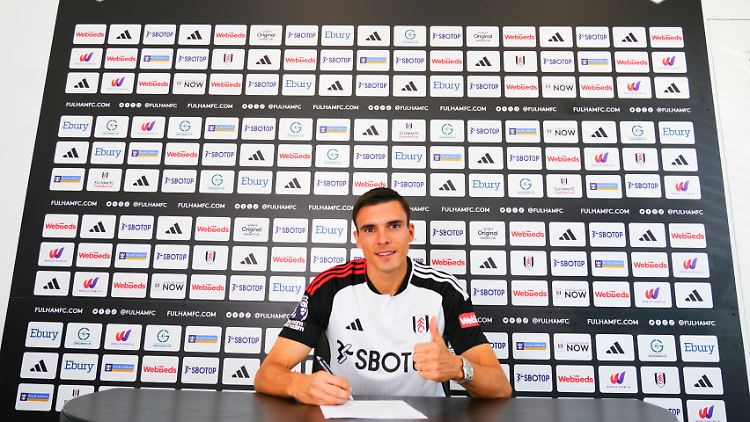 Joao Palhinha war sogar schon zur Unterschrift in München - jetzt verlängert er beim FC Fulham.