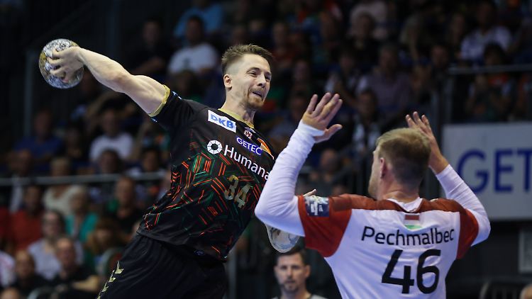Michael Damgaard war bester Magdeburger Werfer gegen Veszprem.