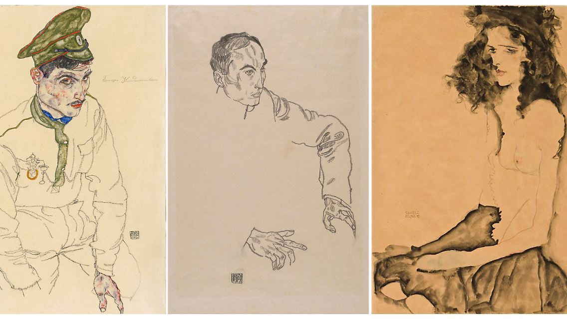 Gesucht und gefunden: die geraubten Werke des Künstlers Egon Schiele.
