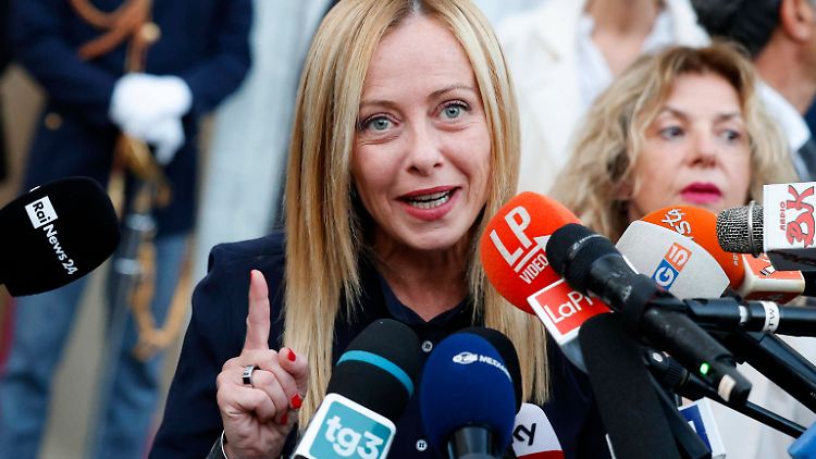 Bereit, sich schnell an die Situation anzupassen: Italiens Premierministerin Giorgia Meloni.