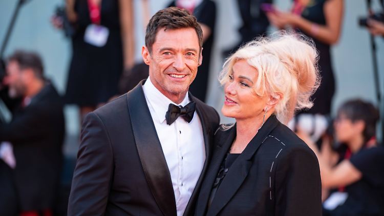 Hugh Jackman und Deborra-Lee Furness heirateten 1996. Hier beide im September 2022 in Venedig.