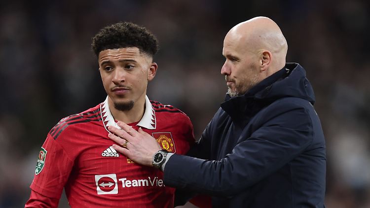 Laut Erik ten Hag könnte Jadon Sancho nie mehr für Manchester United auflaufen.
